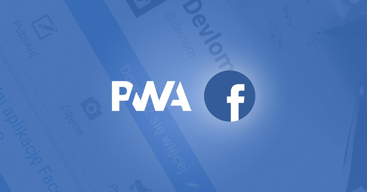 Facebook PWA available again !